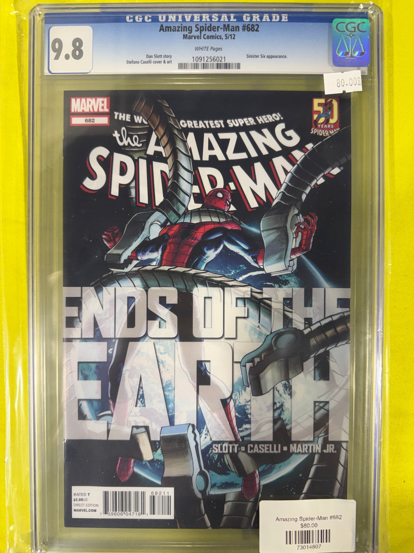 Amazing Spider-man #682 CGC 9.8