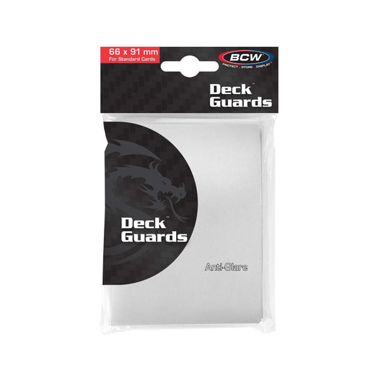BCW Deck Guards - Double Matte - White
