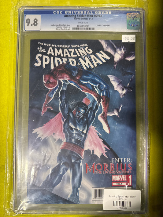 Amazing Spider-Man #699.1 CGC 9.8