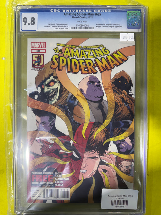 Amazing Spider-Man #695 CGC 9.8