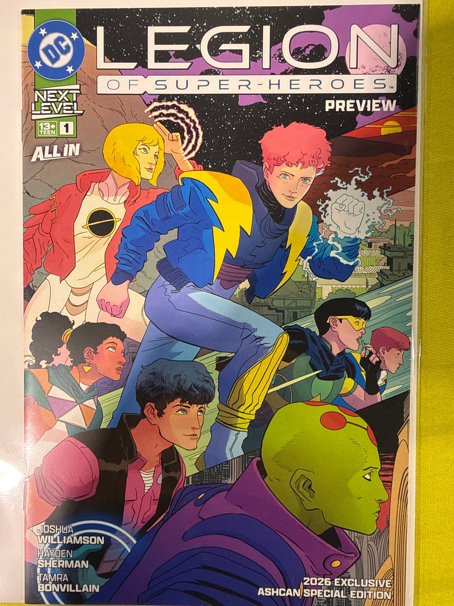 Legion of Super-Heroes Ashcan