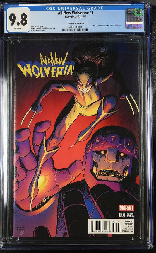 All New Wolverine 1 (Art Adams) CGC 9.8