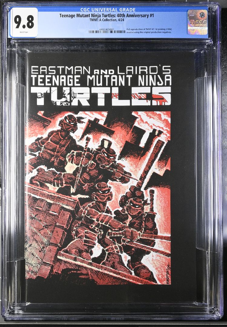 Teenage Mutant Ninja Turtles: 40th TMNT A - CGC 9.8