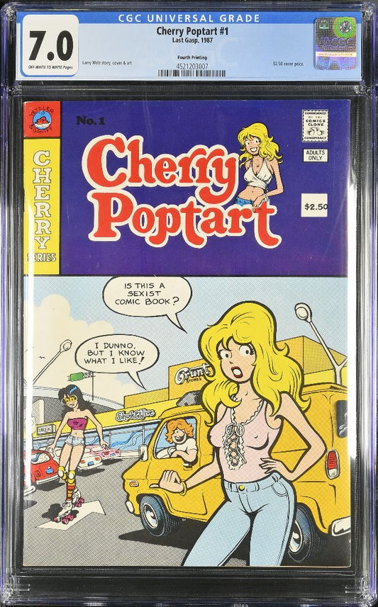 Cherry Poptart #1 (4th Printing)  CGC 7.0