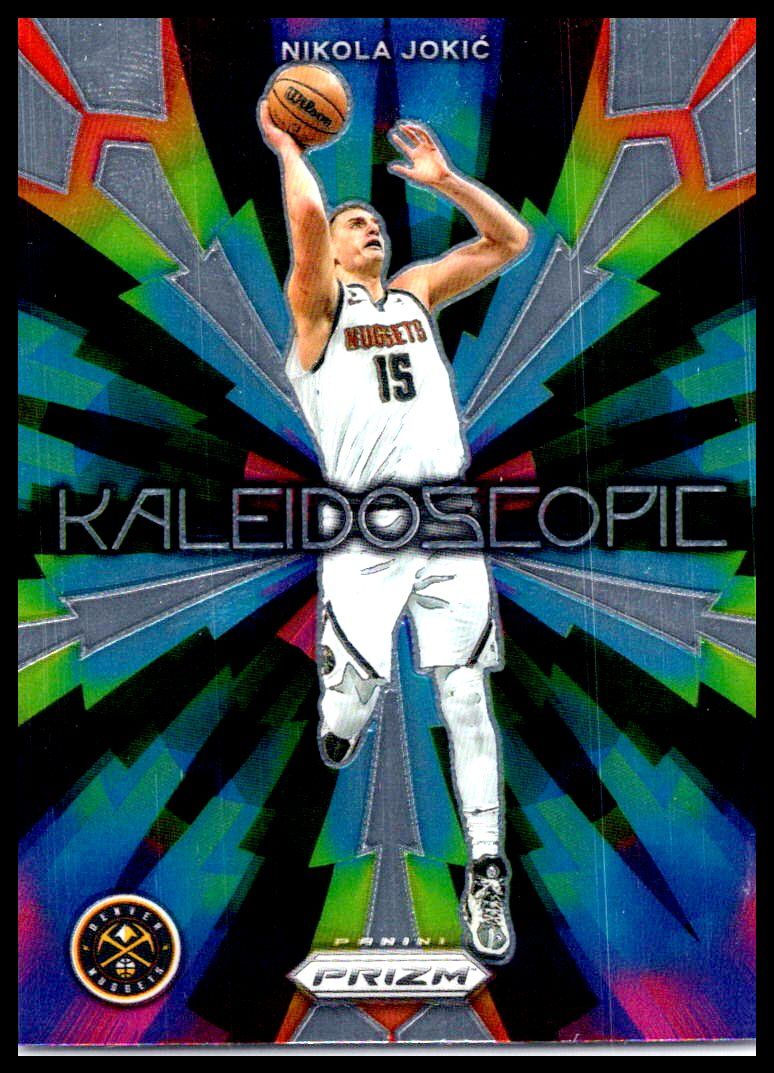 2023-24 Prizm #8 Nikola Jokic Kaleidoscopic