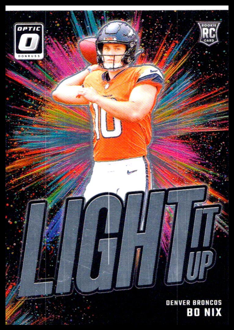 2024 Optic Bo Nix #6 Light it Up RC