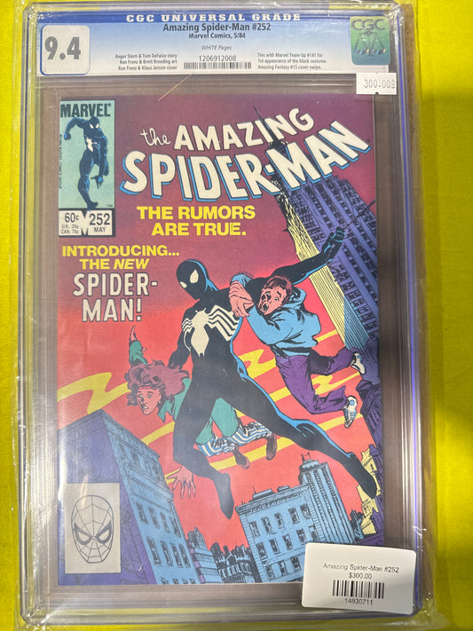 Amazing Spider-Man #252 CGC 9.4