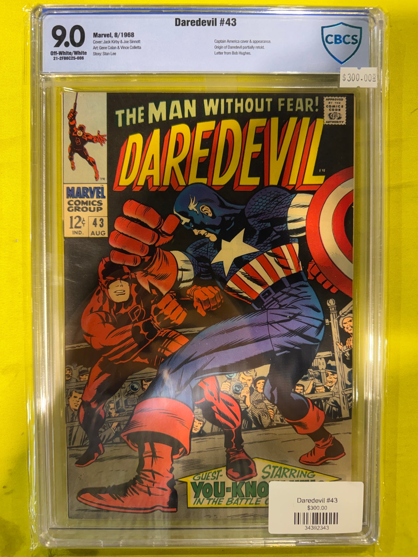 Daredevil #43 CBCS 9.0