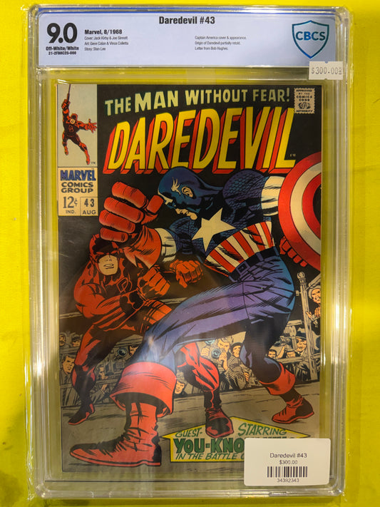 Daredevil #43 CBCS 9.0