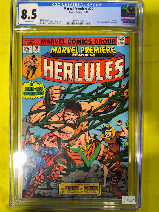 Marvel Premiere #26 CGC 8.5