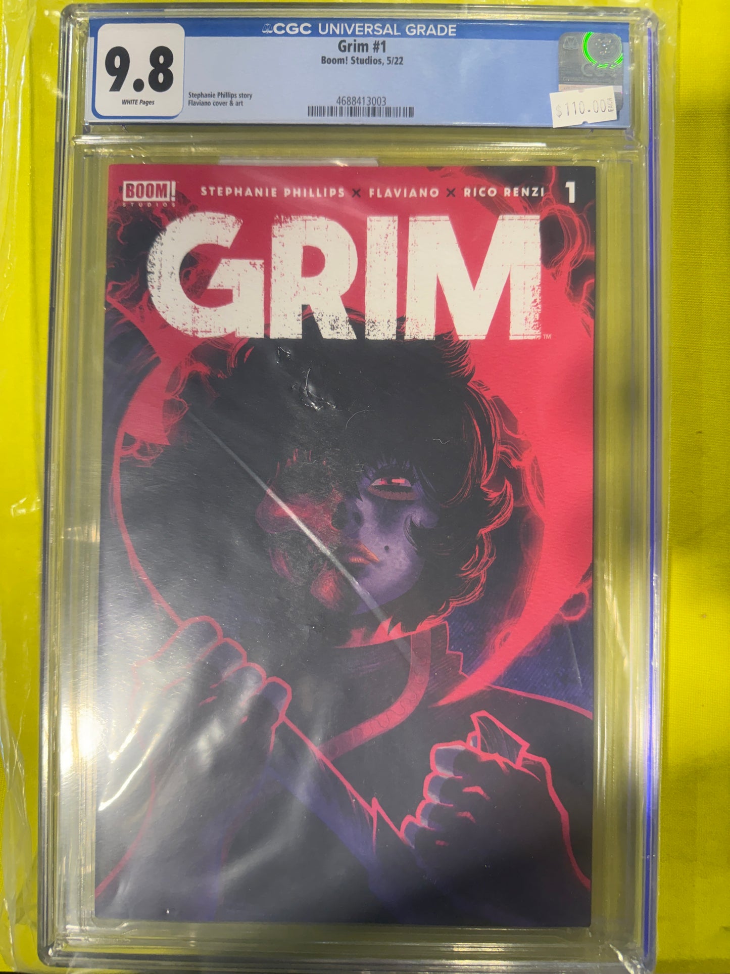 Grim #1 CGC 9.8