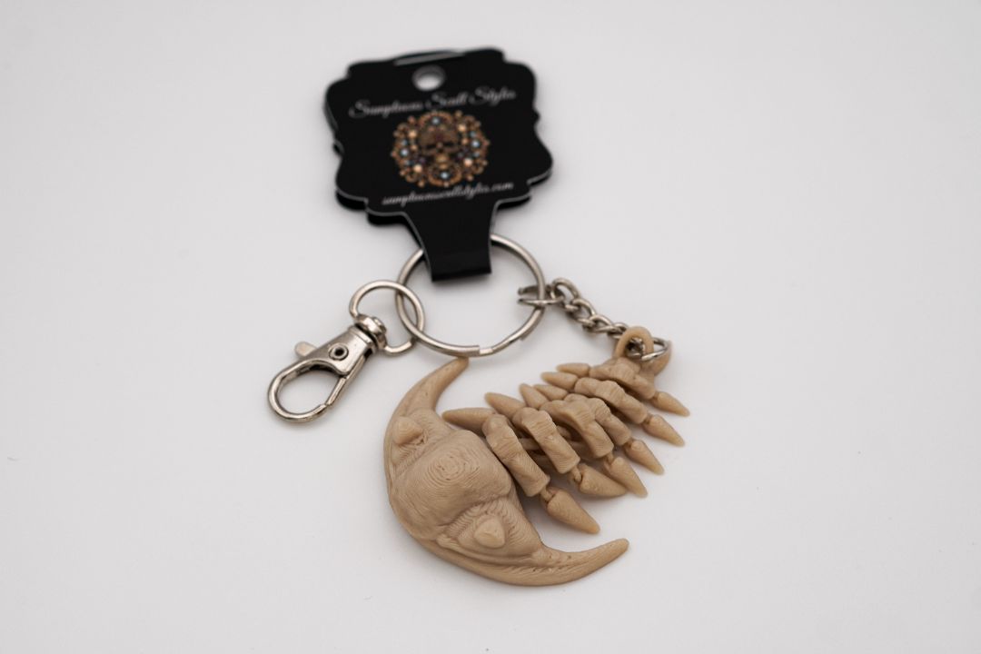 Trilobite Fossil Keychain