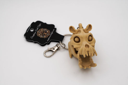 Safari Skull Keychains