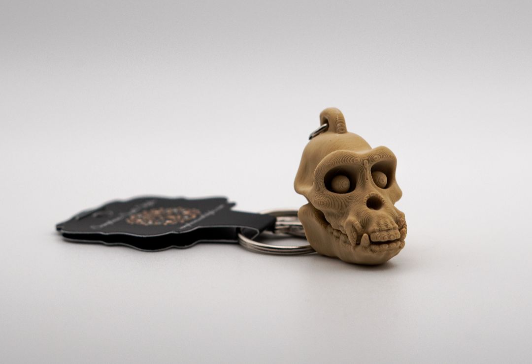 Safari Skull Keychains