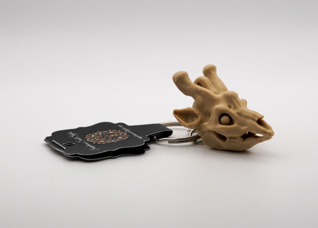Safari Skull Keychains