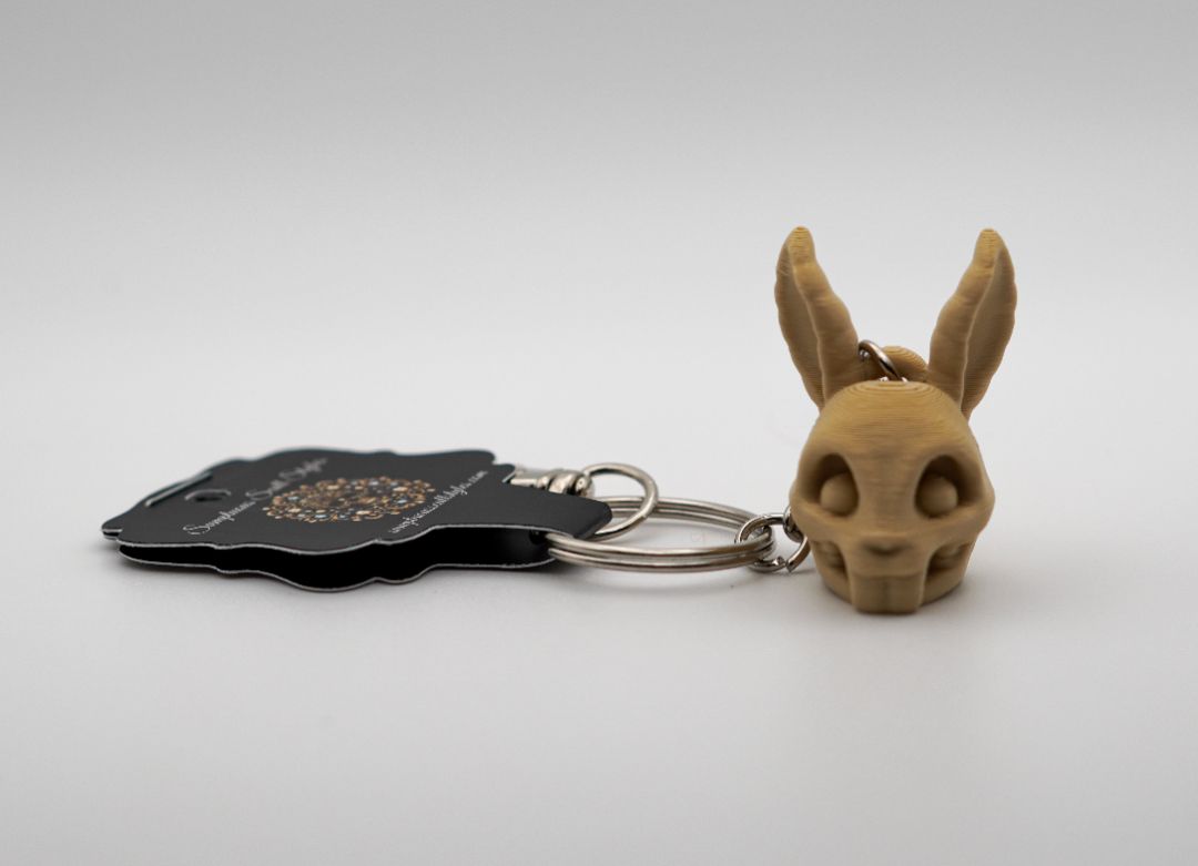 Backyard Skull Keychains