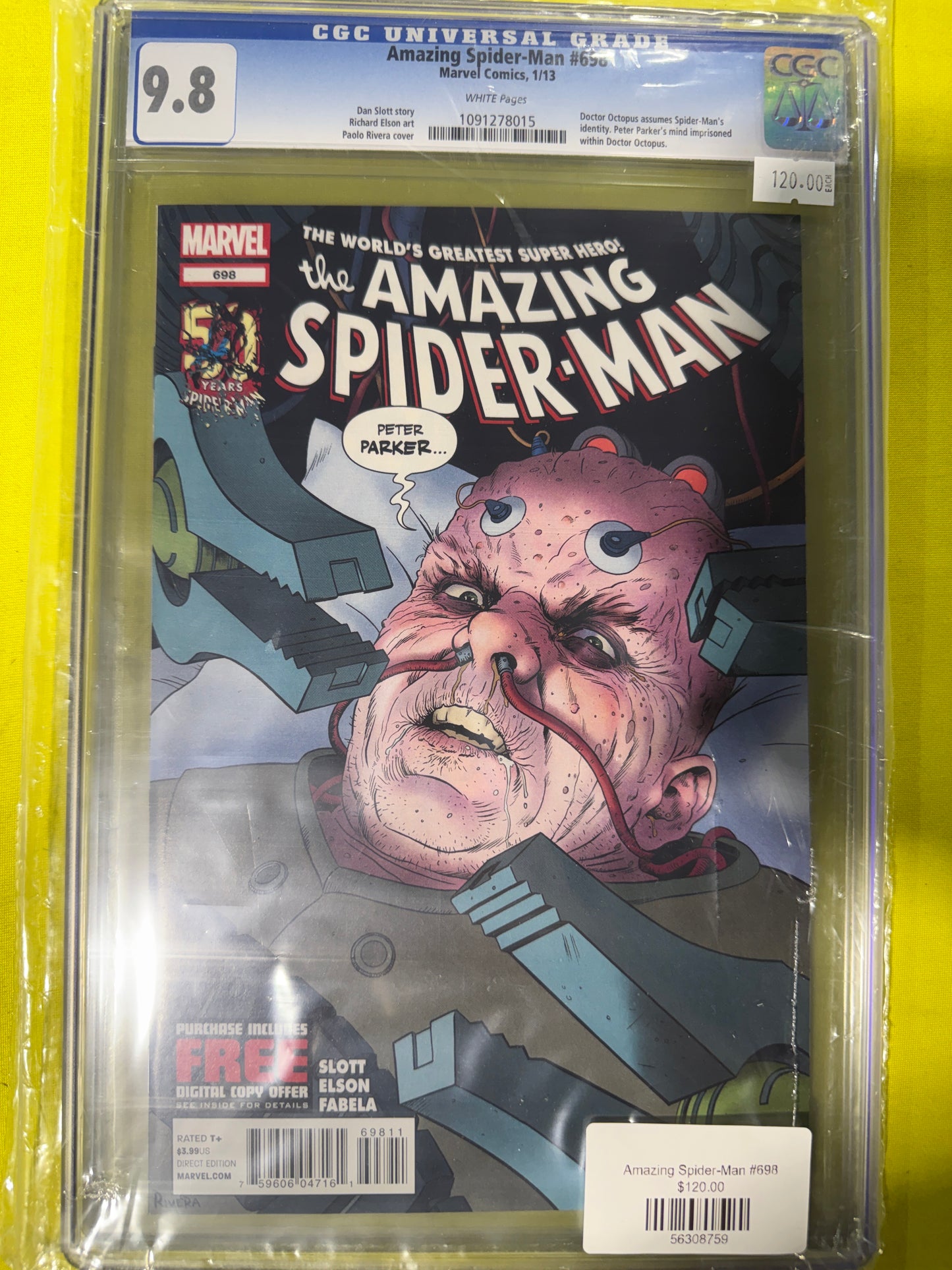 Amazing Spider-Man #698 CGC 9.8