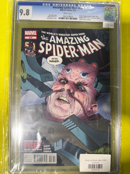 Amazing Spider-Man #698 CGC 9.8