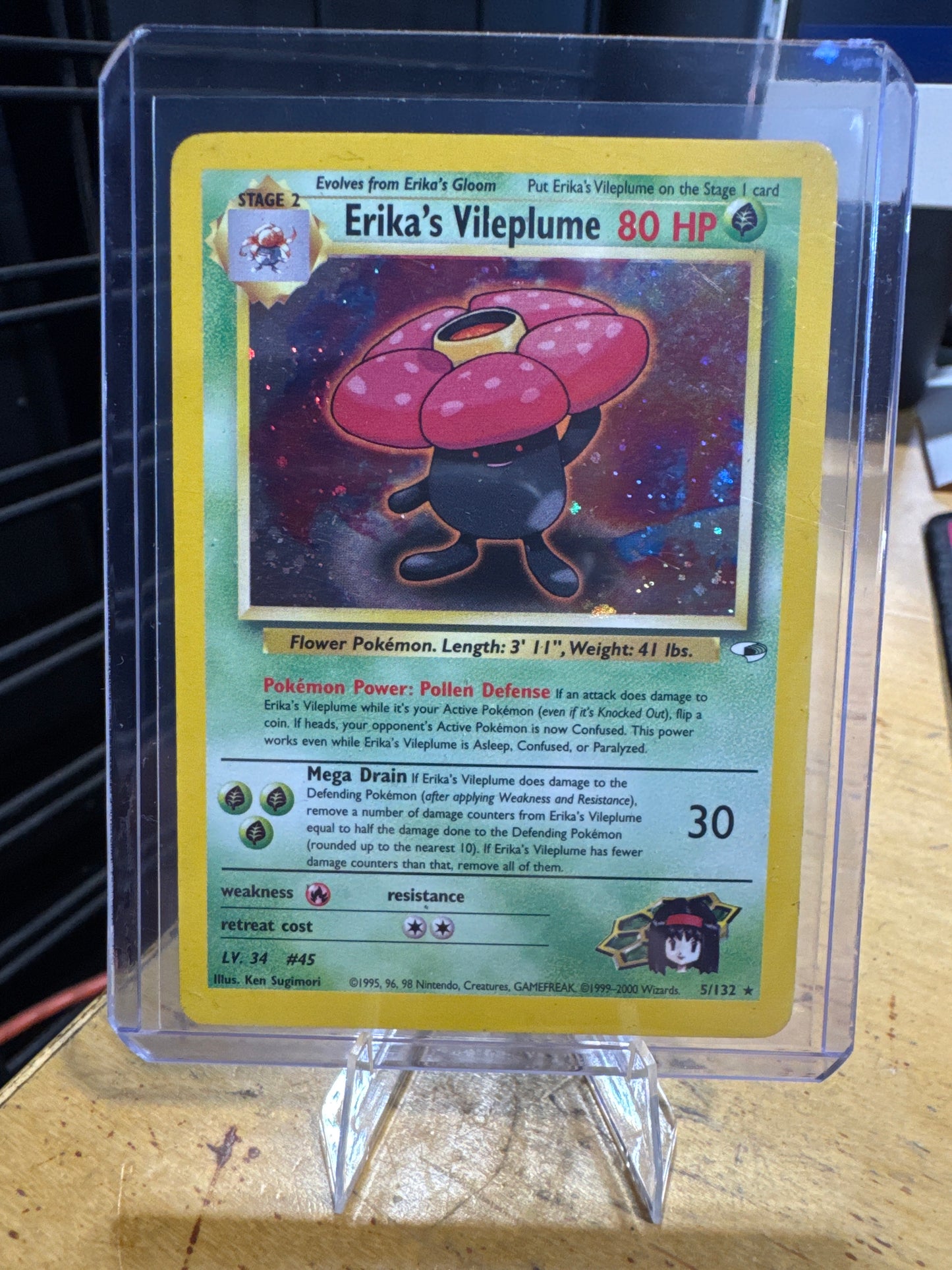 Erika's Vileplume - Gym Heroes (G1)