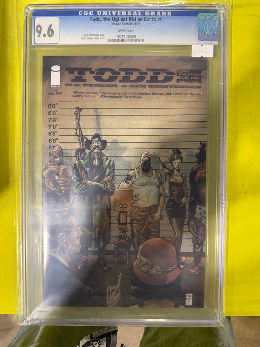 Todd, the Ugliest Kid on Earth #1 CGC 9.6
