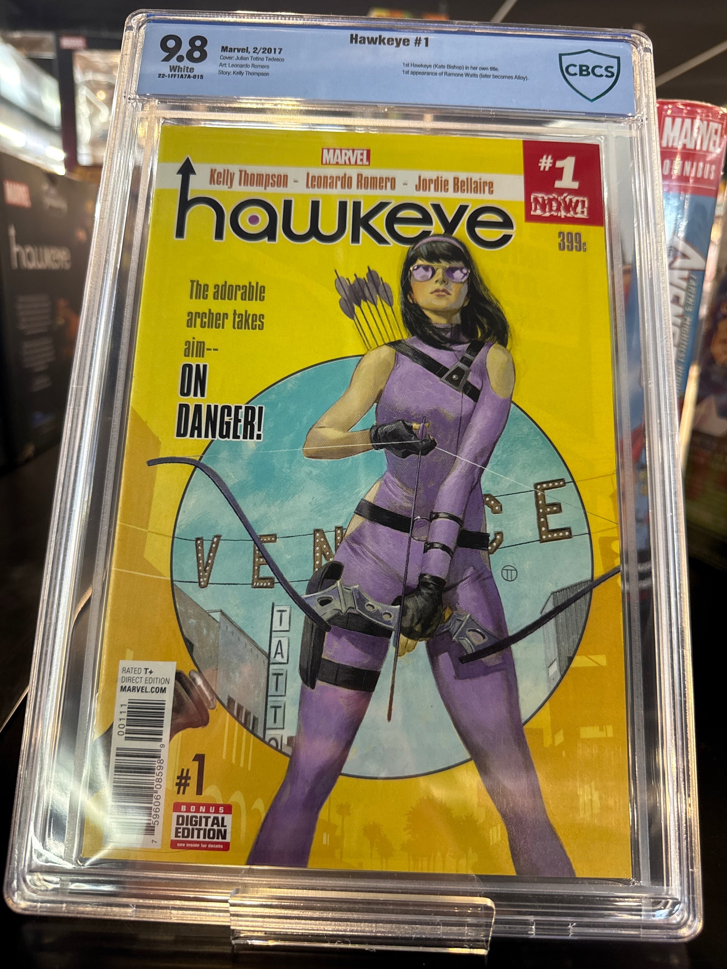 Hawkeye #1 CBCS 9.8