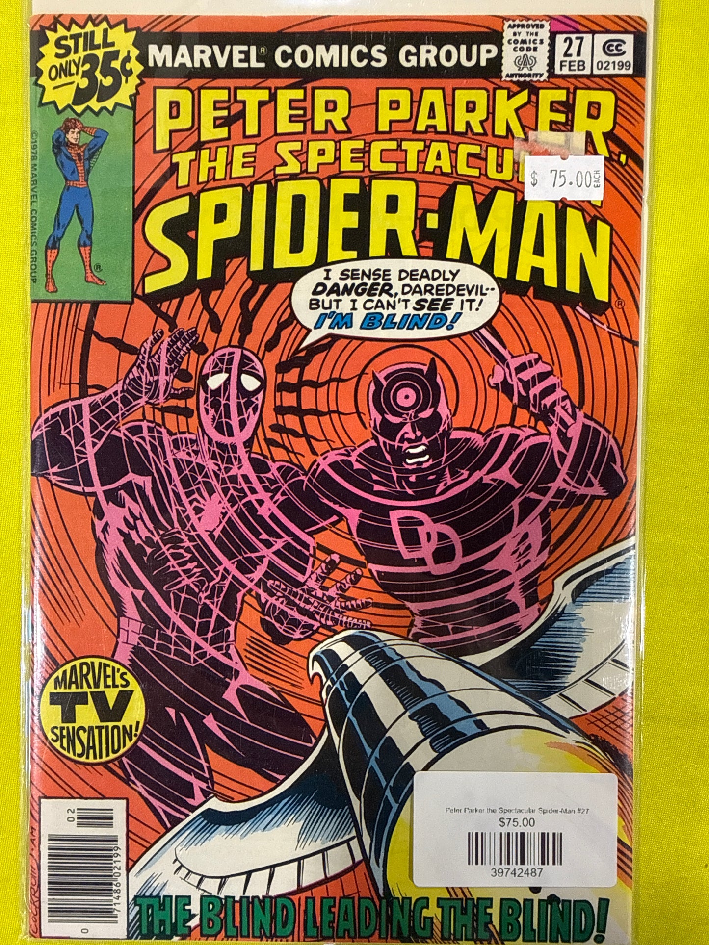 Peter Parker, The Spectacular Spider-man #27