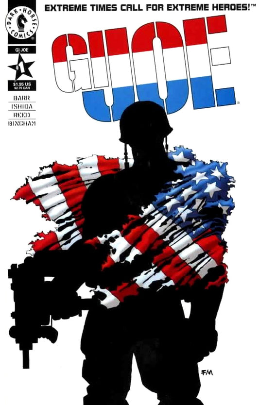 GI Joe #1 Frank Miler Red, White, & Blue Variant