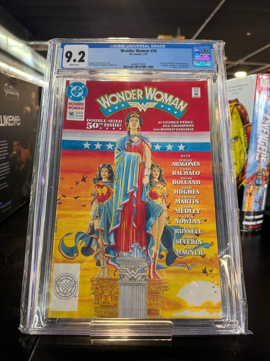 Wonder Woman #50 CGC 9.2