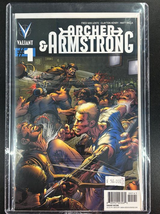 Archer & Armstrong #1 Variant 1:100