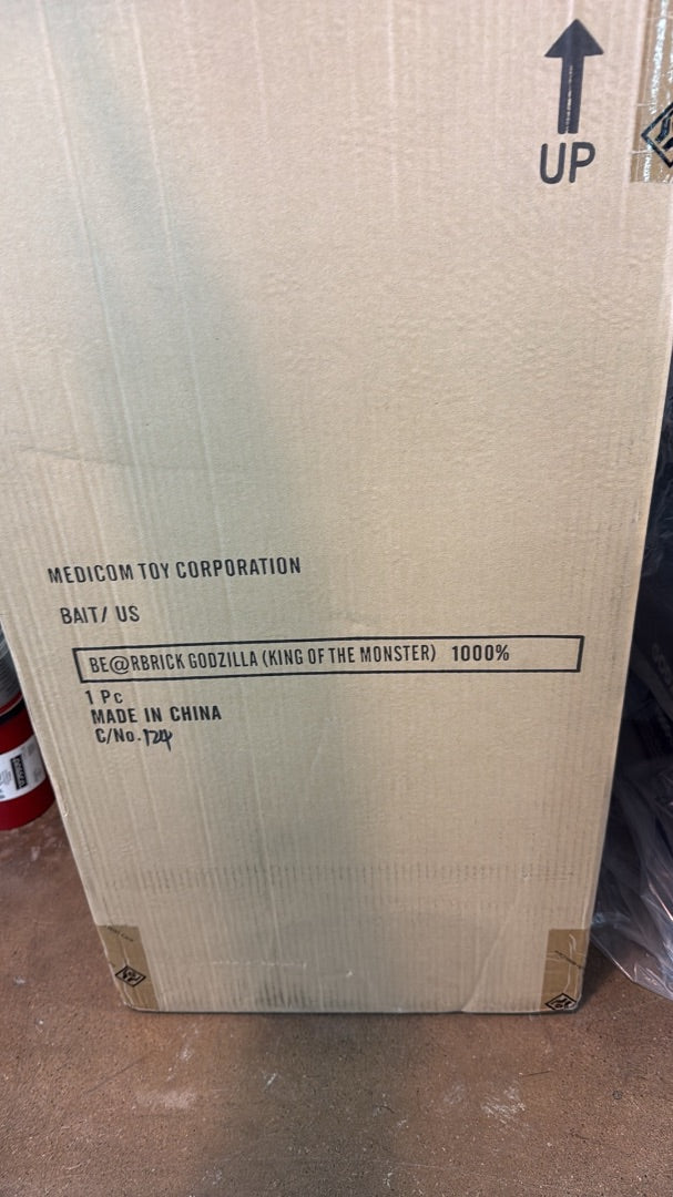 Bearbrick x BAIT x Godzilla King Of The Monster 1000%