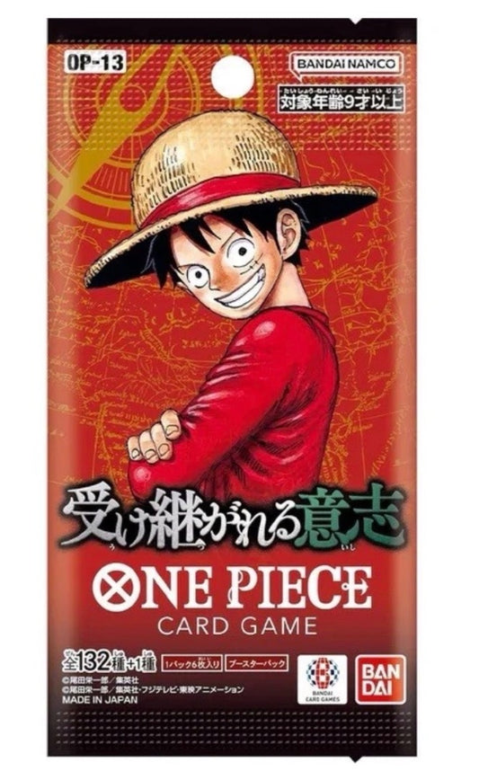 One Piece Op-13 booster pack