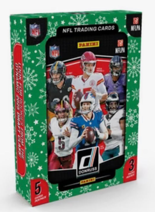 2025 Donruss Football Holiday Tin