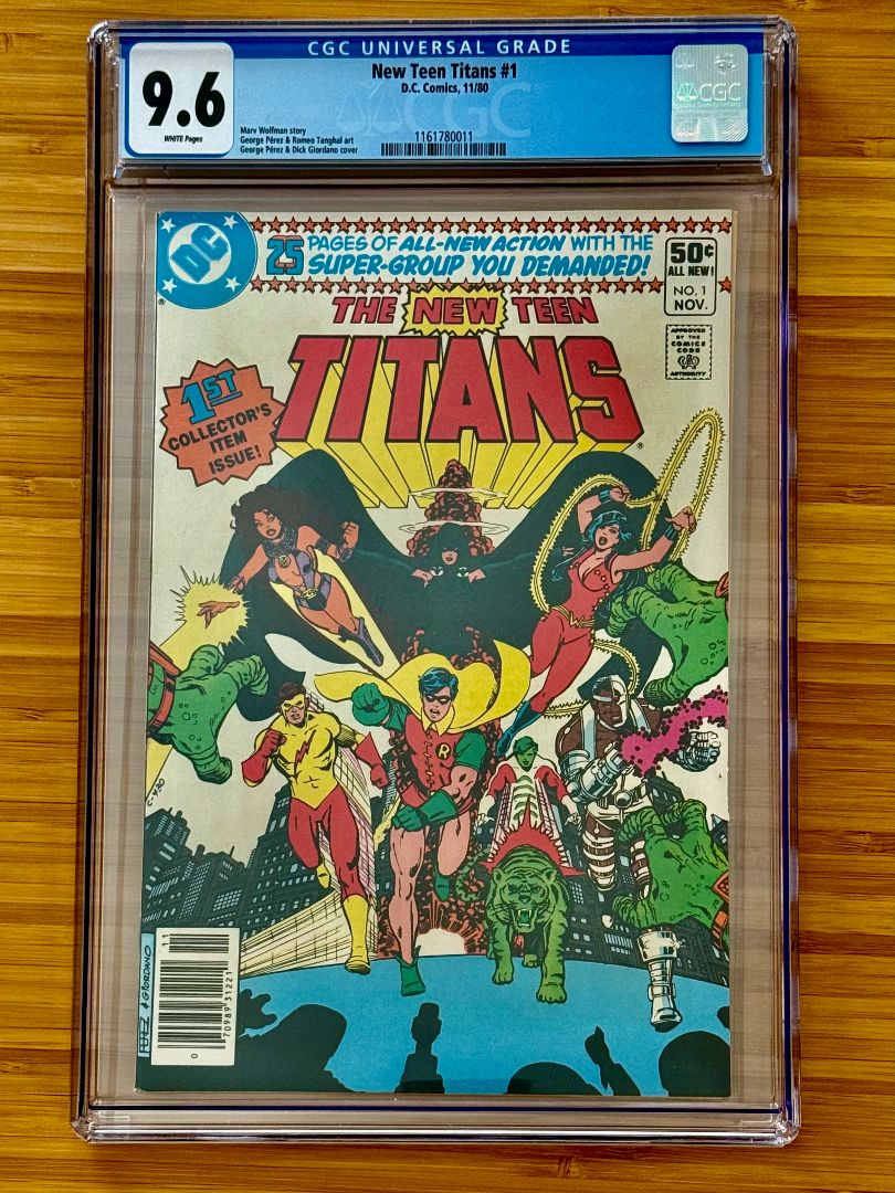 New Teen Titans #1 CGC 9.6