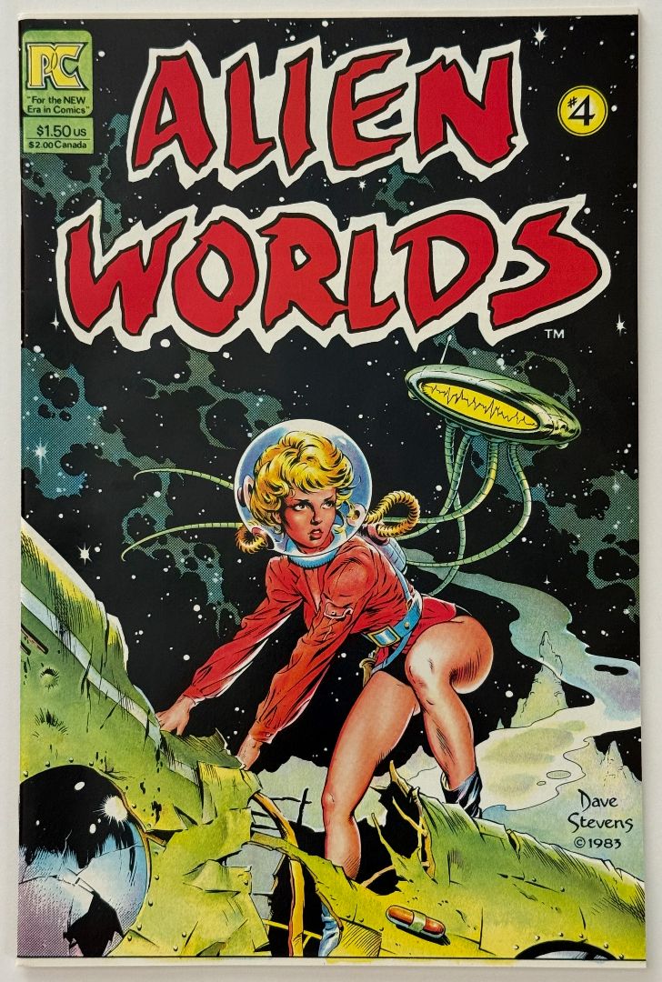 Alien Worlds #4 NM-