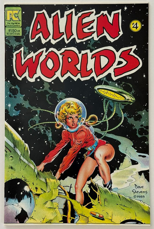 Alien Worlds #4 NM-
