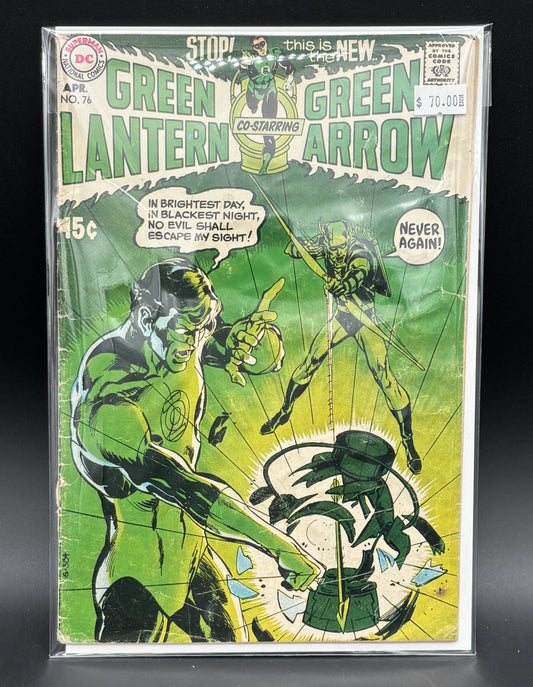 Green Lantern CO-Starring Green Arrow #76