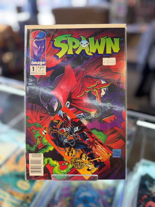 Spawn #1 Newsstand edition