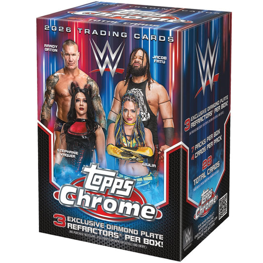 Topps chrome wwe