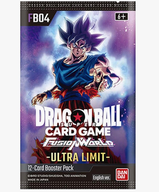Dragon Ball Super FB04 Booster Pack