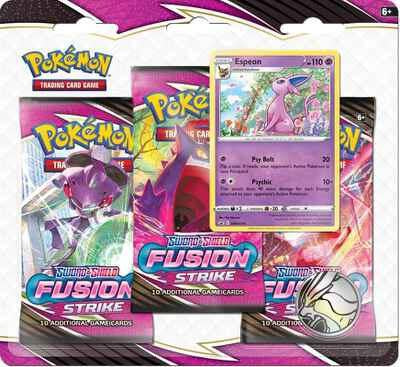 Fusion Strike 3 Pack Blister [Espeon] - SWSH08: Fusion Strike (SWSH08