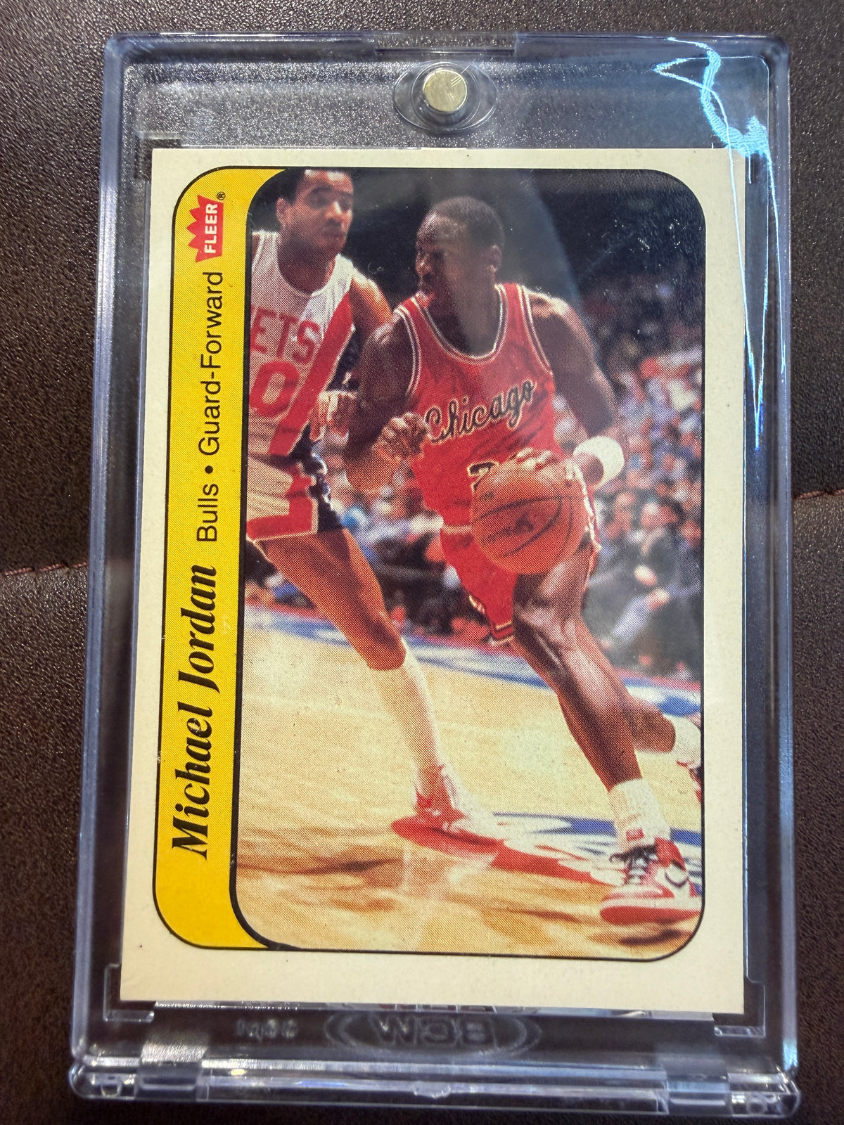 1986-87 Fleer Michael Jordan #8 Sticker