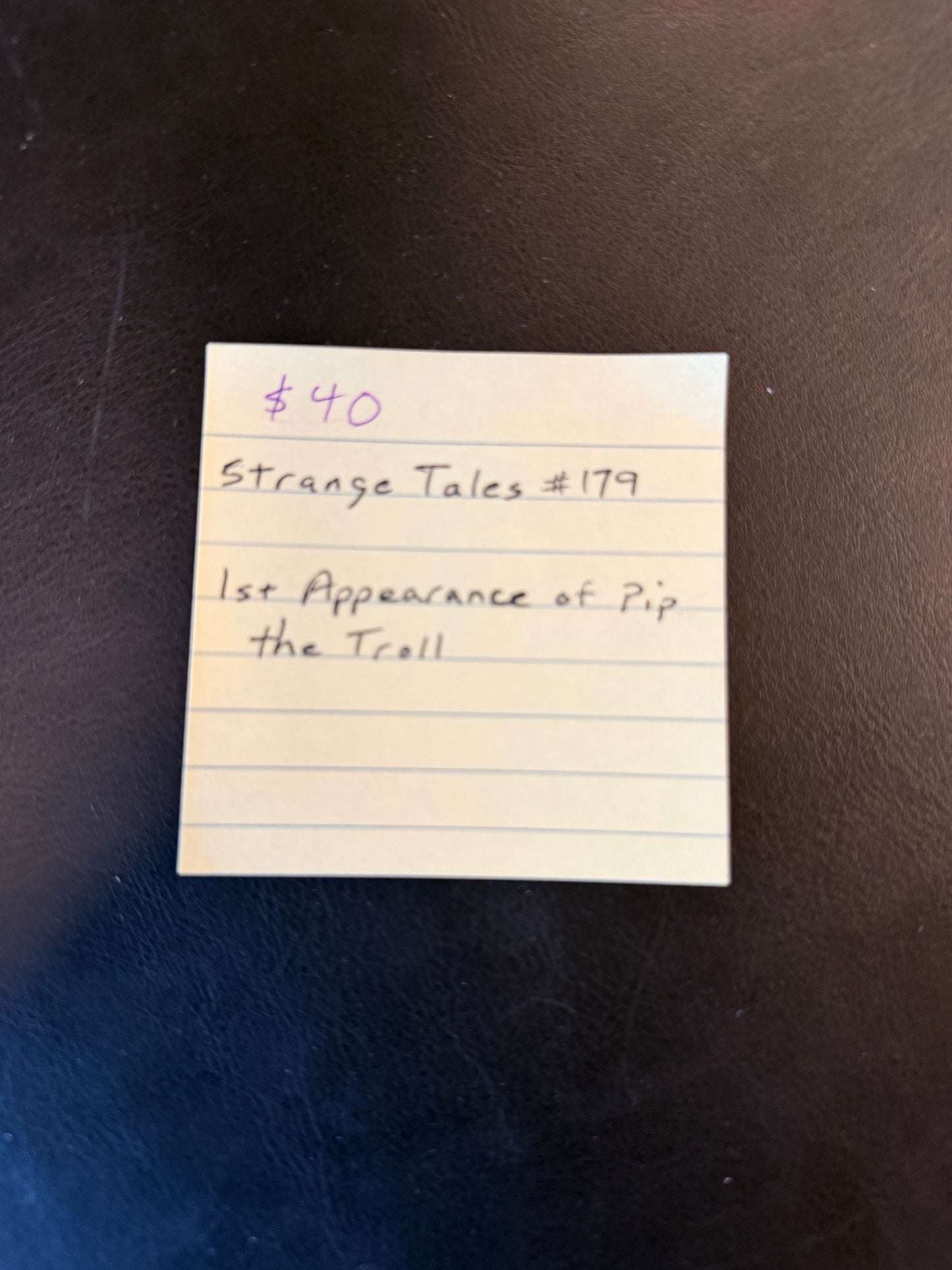 Strange Tales #179
