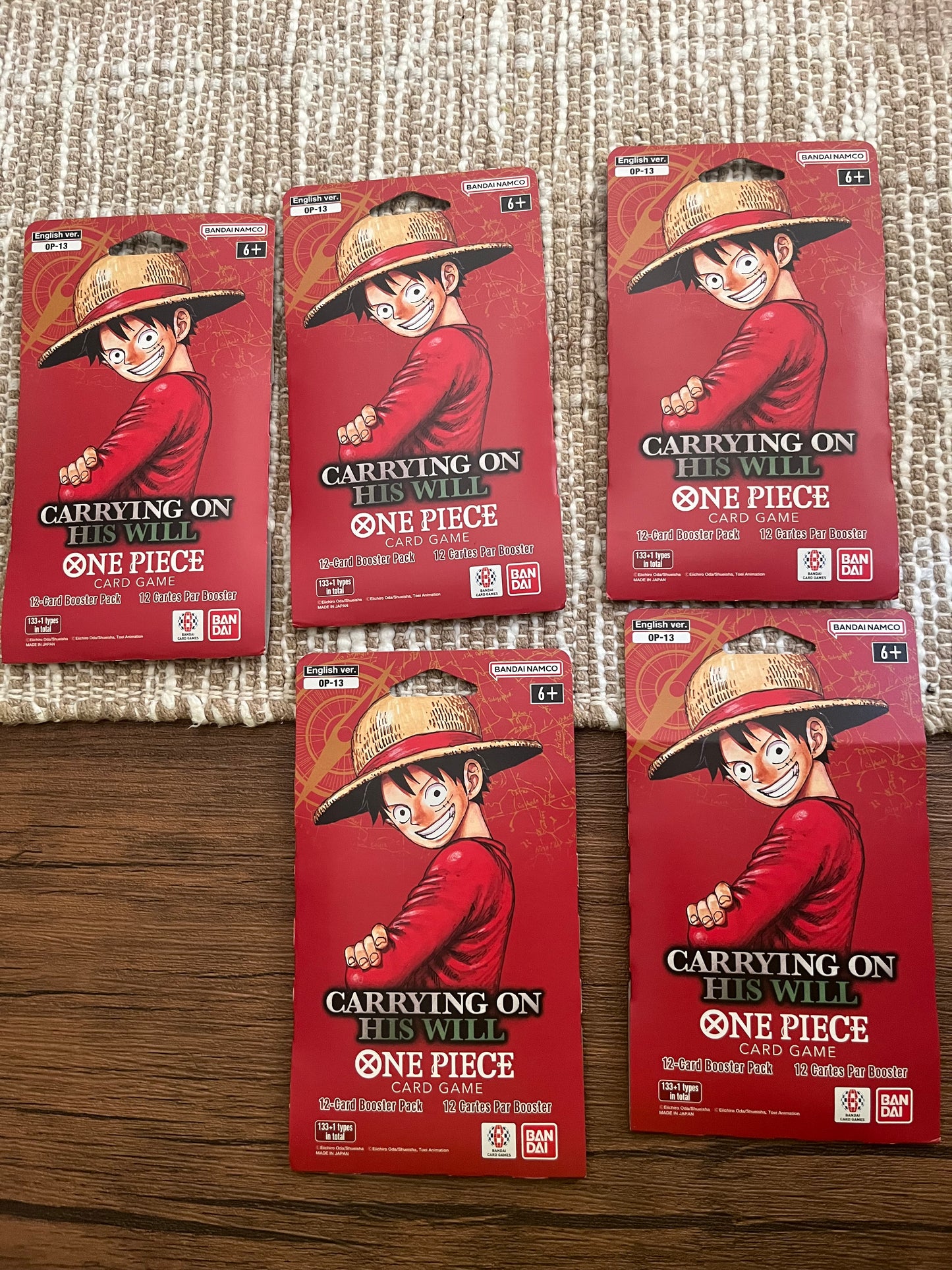 One piece booster sleeve pack