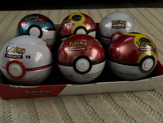 Poke ball tin 2025 3 packs
