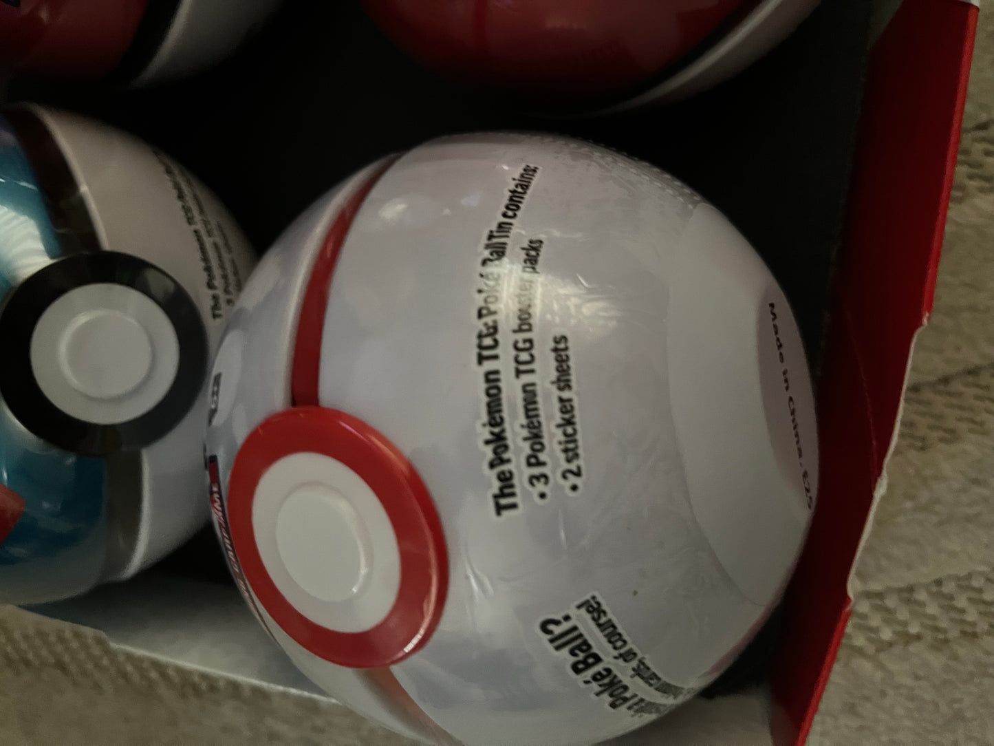 Poke ball tin 2025 3 packs