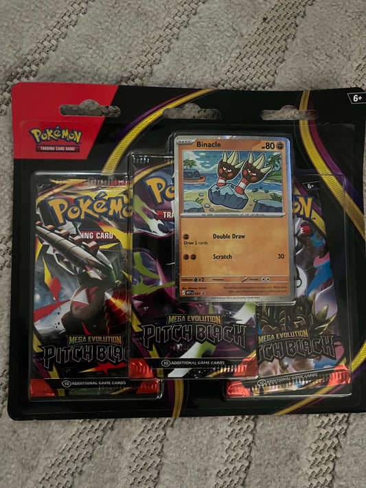 Pitch Black blister 3 packs
