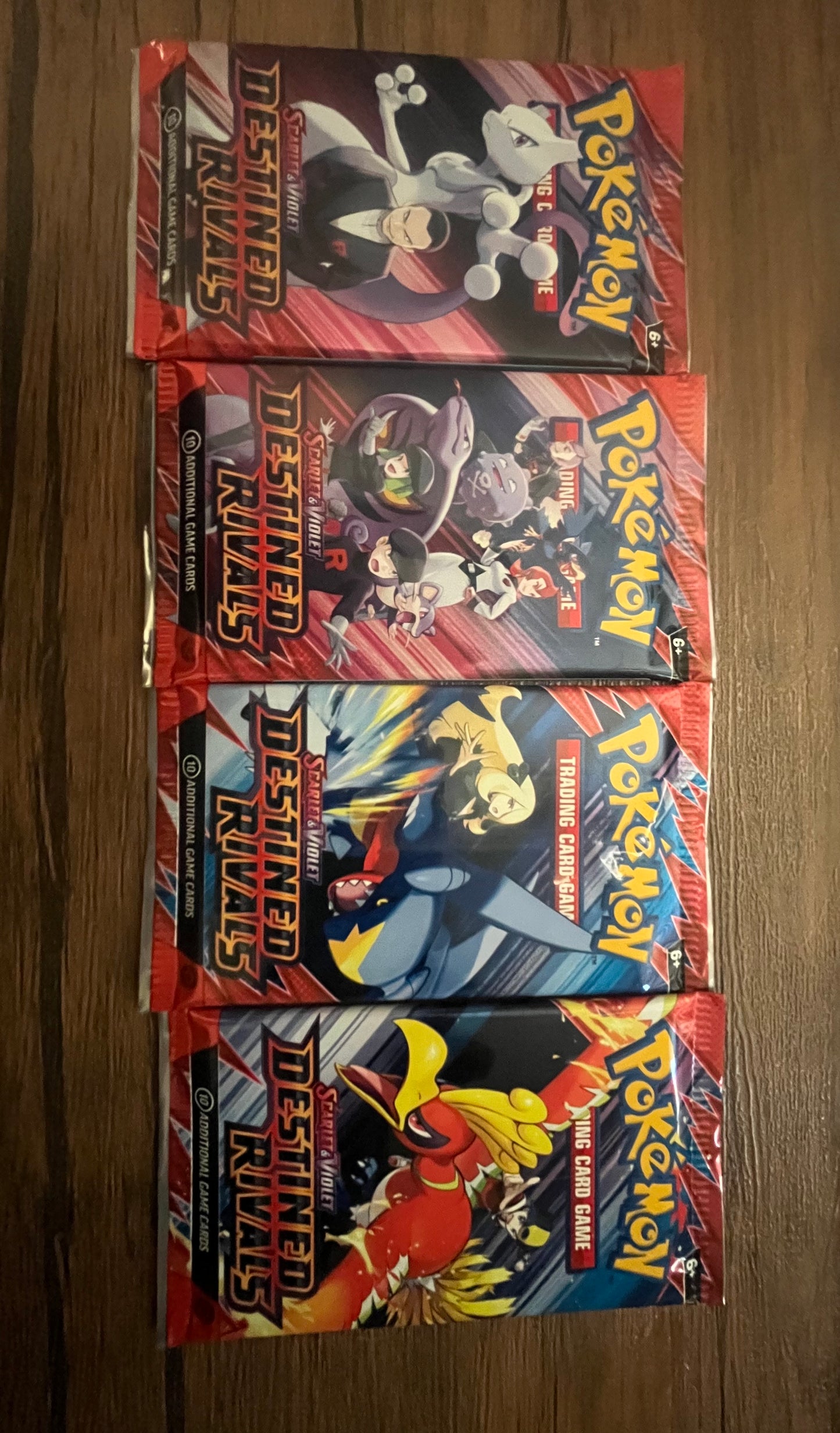 Destin Rivals Art set 4 packs