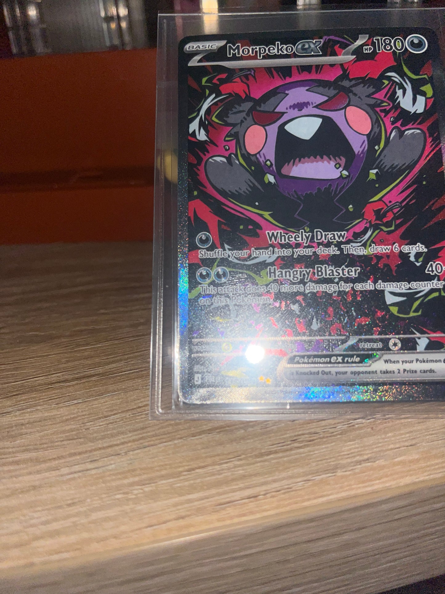 Morpeko ex Full Art Ultra Rare #117/084 – Pitch Black – Pokémon TCG