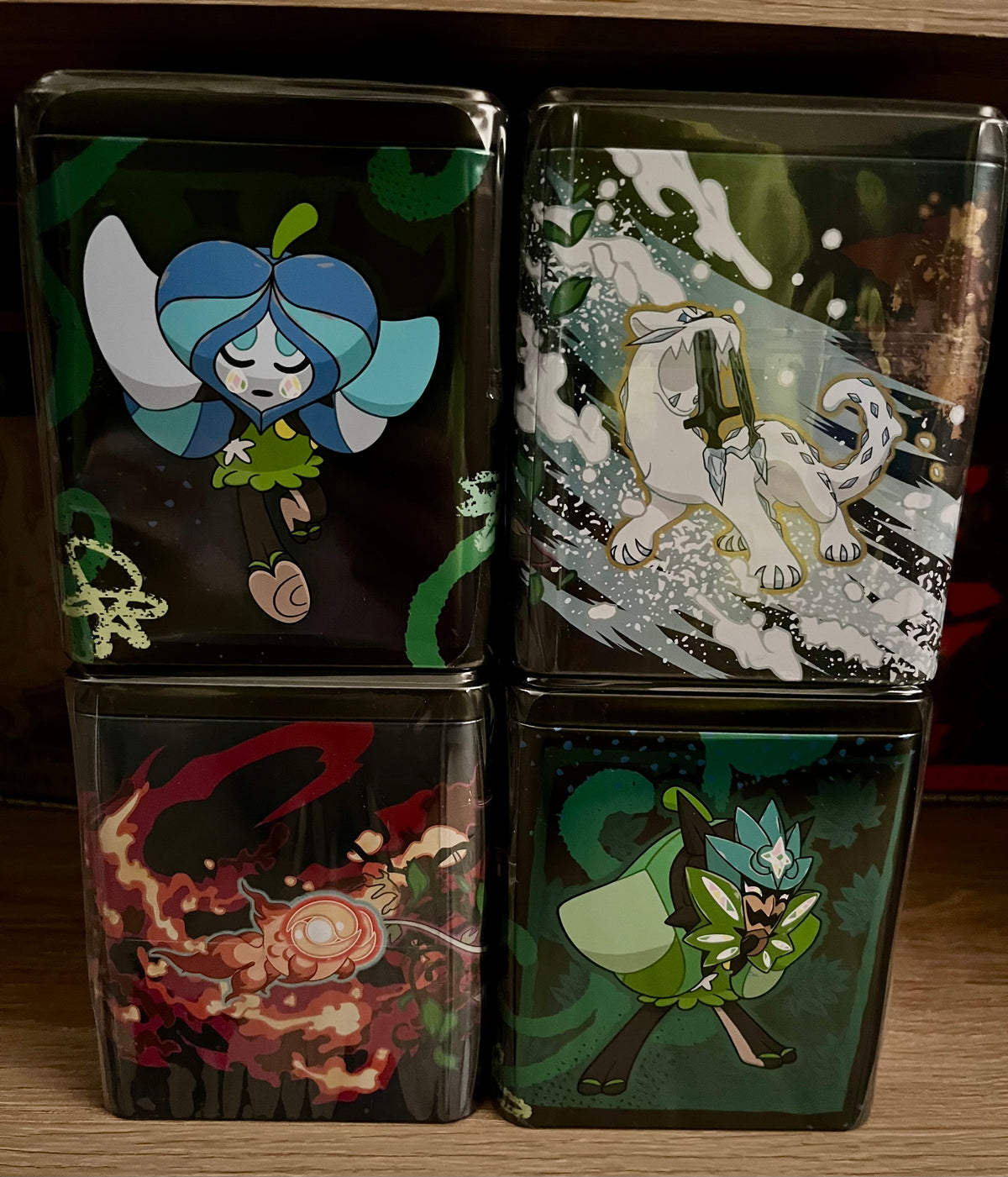 Pokemon Treasures of Ruin Stacking Tins
