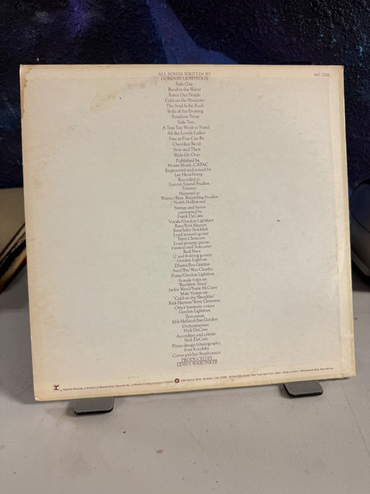 COLD ON THE SHOULDER GORDON LIGHTFOOT